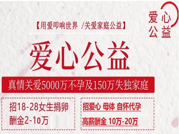中站捐卵助孕生子 爱心志愿者招募